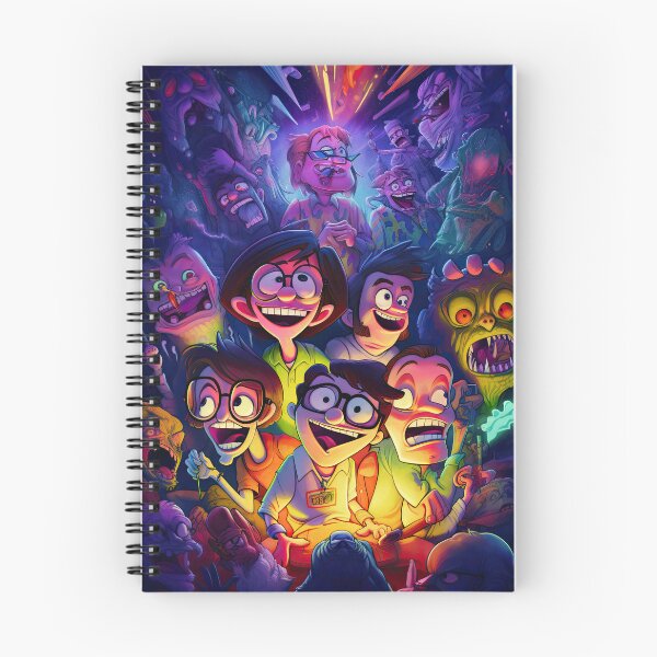 Item preview, Vibrant Watercolor Painting of Big Mouth Characters with Playful Distortions designed and sold by THC Studios.