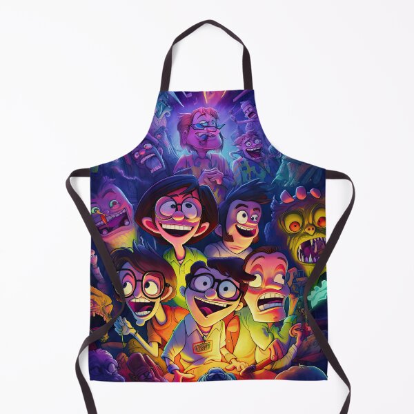 Item preview, Vibrant Watercolor Painting of Big Mouth Characters with Playful Distortions designed and sold by THC Studios.
