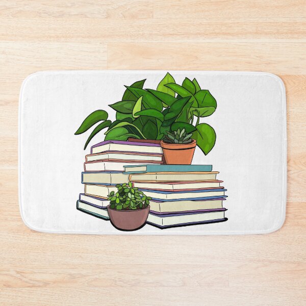 Item preview, Plants and Books - cozy vibes  designed and sold by gaslight-n.