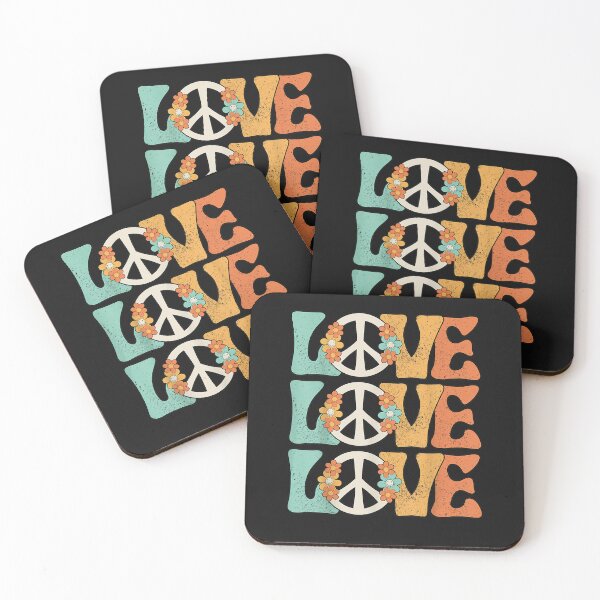 Item preview, Peace Sign Love 60s 70s Costume 70 Theme Party Groovy Hippie T-Shirt designed and sold by Dragon-Copeha.