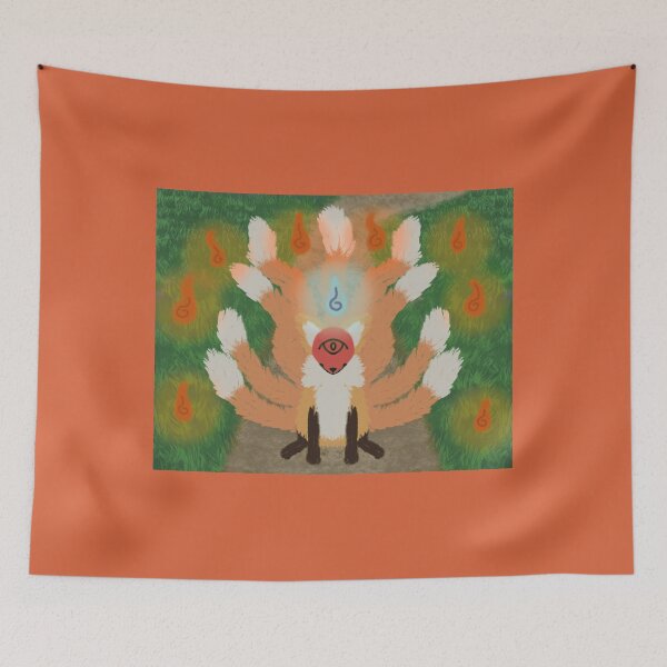Item preview, Kakurerutsune - The Hidden Fox Nighttime Encounter designed and sold by RyokoshiCanvas.