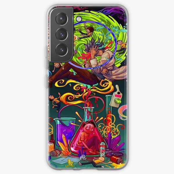 Art - Rick et Morty Coque souple Samsung Galaxy
