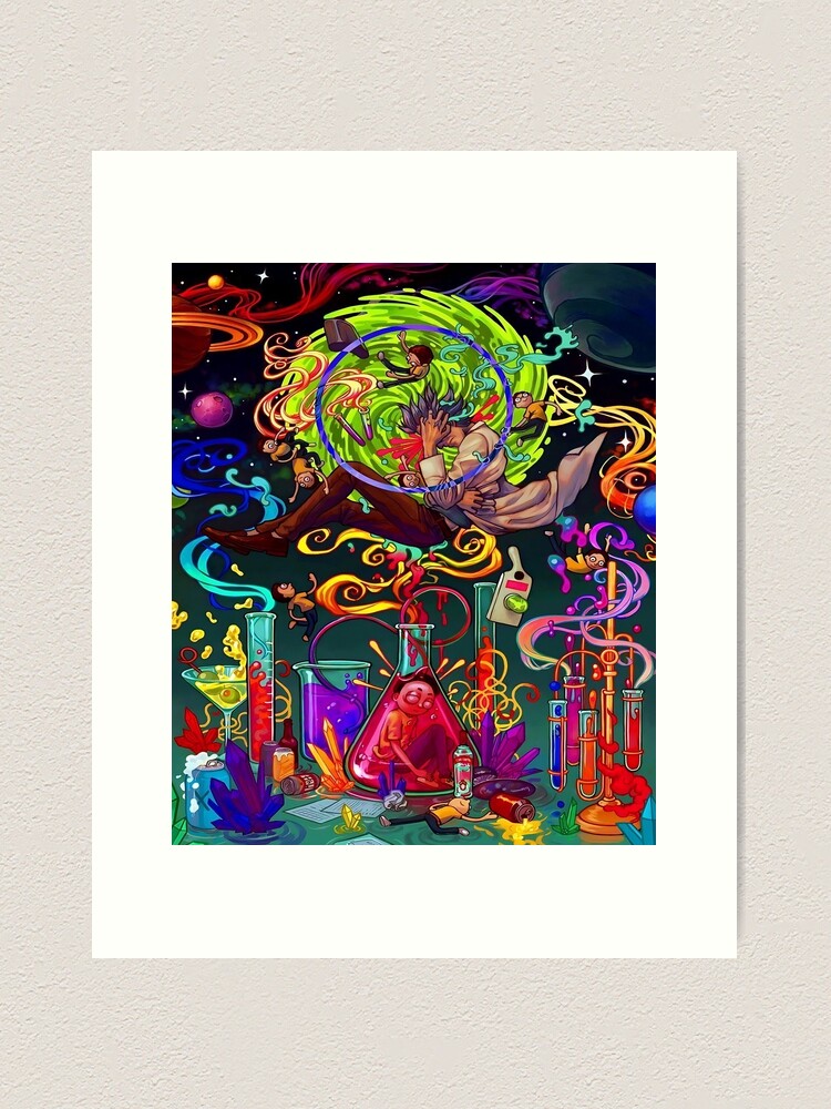 Art - Rick and Morty Art Print for Sale by shortalllentini