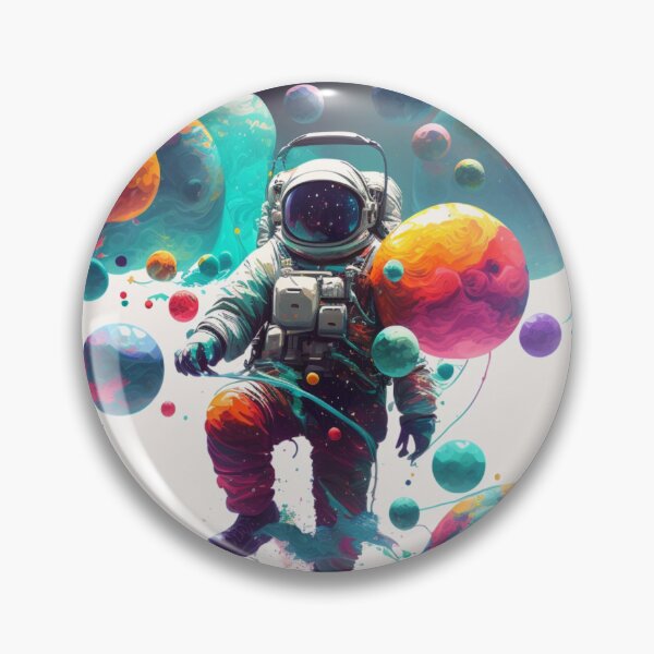 Item preview, Color Blasted Astronaut  designed and sold by Navi03.