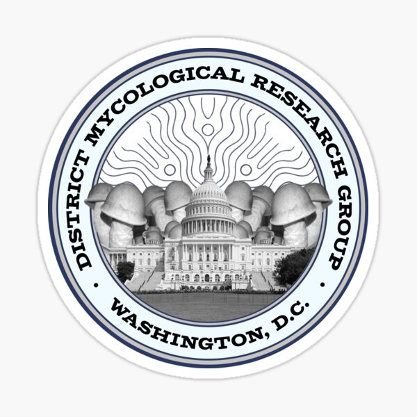District Mycological Research Group Logo Sticker