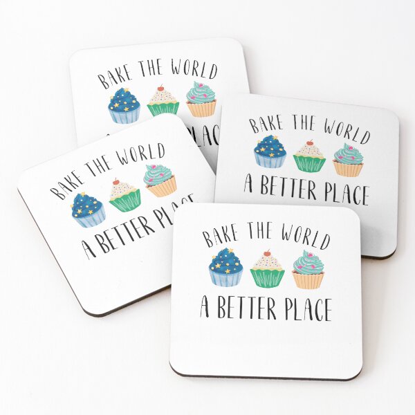 Item preview, Bake The World A Better Place Funny Baking Bakers Gift designed and sold by MouDantArts.