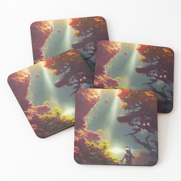 Item preview, Astronaut Discovering a Beautiful Lake designed and sold by Space-Wear.