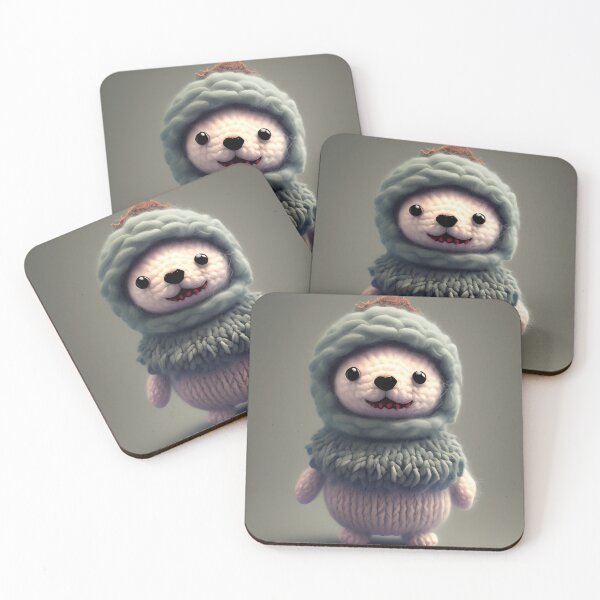 Item preview, Knitted Mini Monster  designed and sold by thewolffpress.