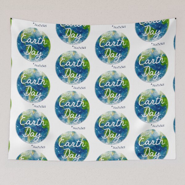 Item preview, earth day 24x7x365 designed and sold by mystudiocreate.