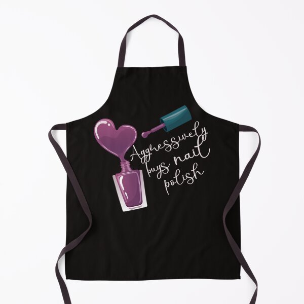 Item preview, Aggressively Buys Nail Polish T-Shirt designed and sold by GodfreyCorkery.