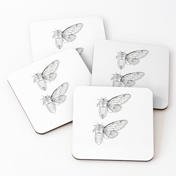 Item preview, Outline of Cicada designed and sold by oggabs.