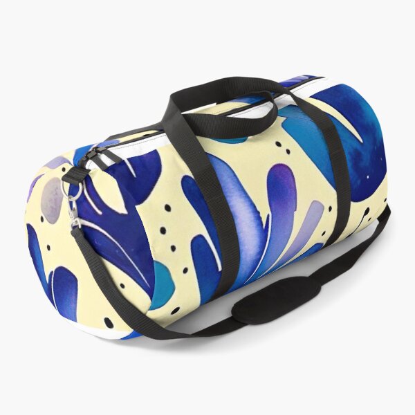 Item preview, Blue flower pattern in watercolor designed and sold by miraclestudio.