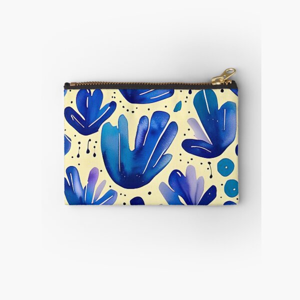 Item preview, Blue flower pattern in watercolor designed and sold by miraclestudio.