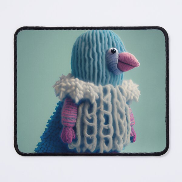 Item preview, Mini Monster - Knitted Crow designed and sold by thewolffpress.