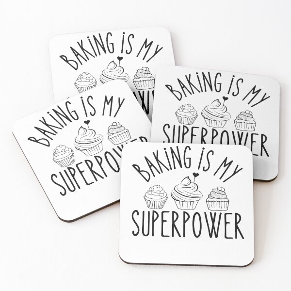 Item preview, Funny Bakers Gift Baking is My Superpower designed and sold by MouDantArts.
