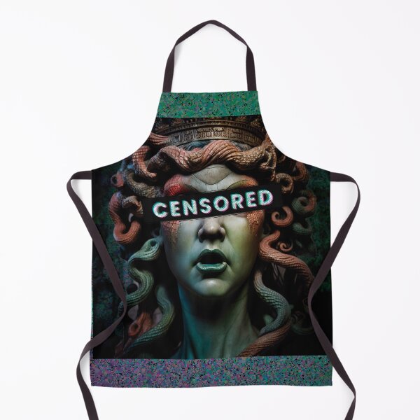 Item preview, Sticker Medusa Censored designed and sold by DanniJordan.