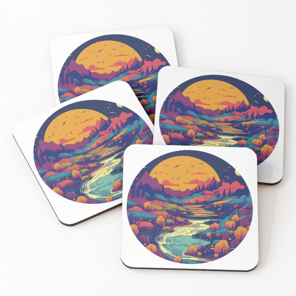 Item preview, Beautiful River and Mountains designed and sold by duke818.