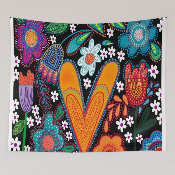 Item preview, Wild flowers illustration designed and sold by miraclestudio.