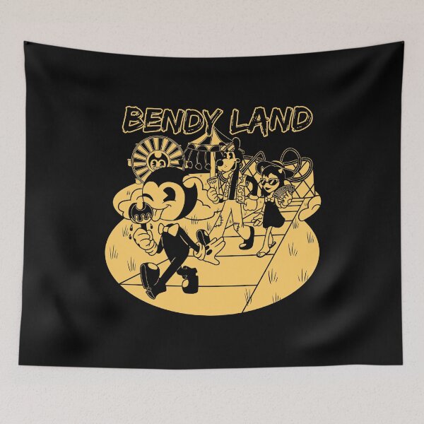 Item preview, bendy and the ink machine designed and sold by kitchellpostle.