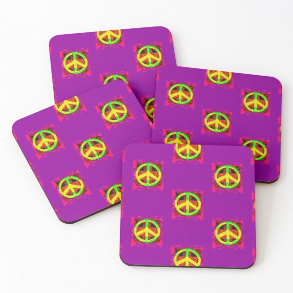 Item preview, 60's Peace Sign Retro Art designed and sold by NaturePrints.