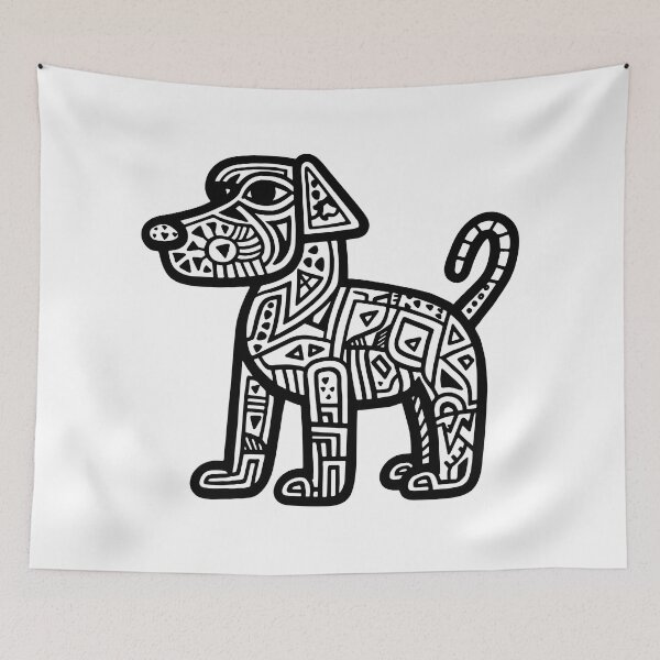 Item preview, Tribal Dog designed and sold by melbournedesign.