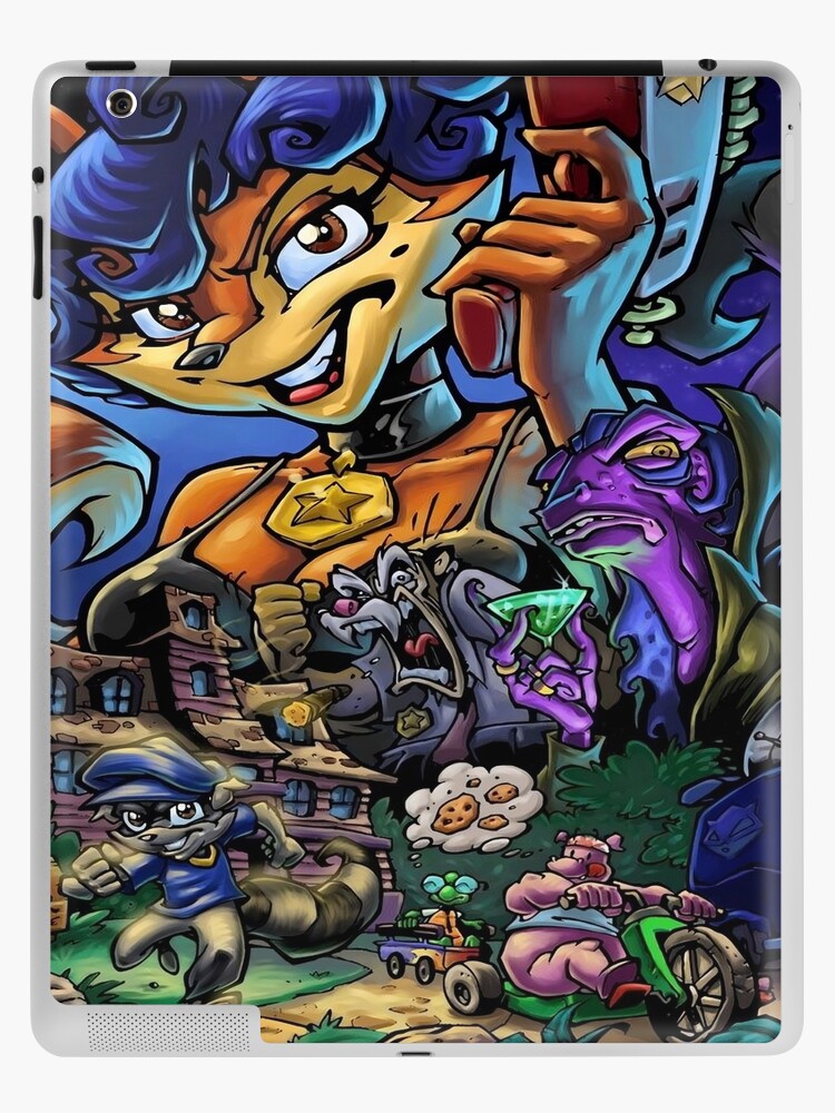 Sly Cooper and Camelita Fox  iPad Case & Skin for Sale by PeuPena