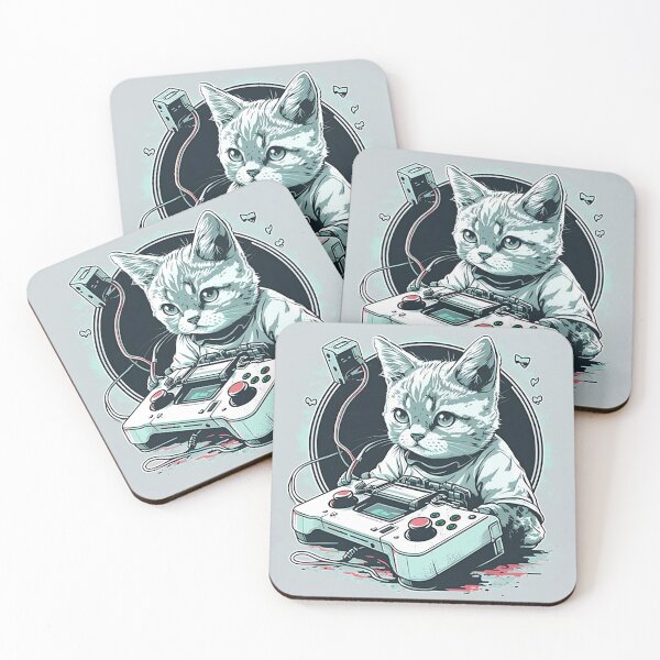 Item preview, A Serious Gaming Cat  designed and sold by Xiangster987.