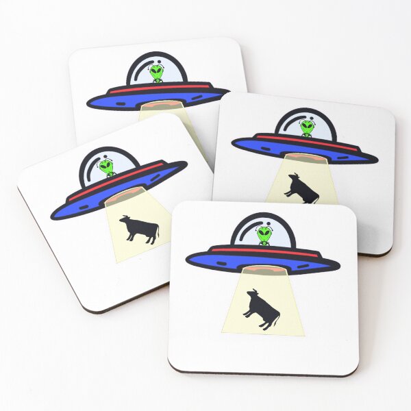Item preview, Abducted Cow designed and sold by CharmedGemArt.