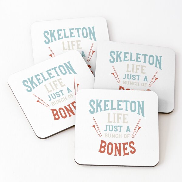 Item preview, Trombone Skeleton Life Just a Bunch of Bones designed and sold by whyitsme.