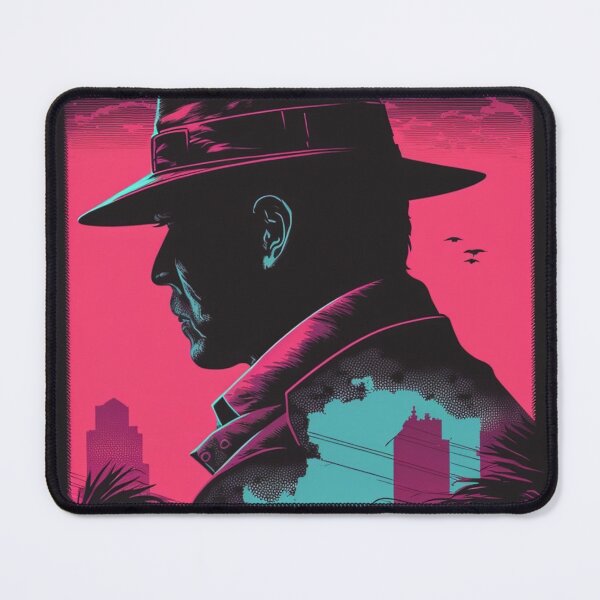 Item preview, Synthwave noir detective #2 designed and sold by RESToRAPTOR.