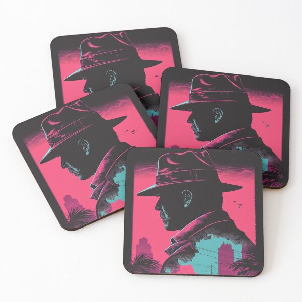 Item preview, Synthwave noir detective #2 designed and sold by RESToRAPTOR.