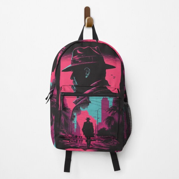 Item preview, Synthwave noir detective #2 designed and sold by RESToRAPTOR.