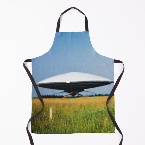 Item preview, A beautiful day and a parked UFO | retro aesthetic designed and sold by spinolator.