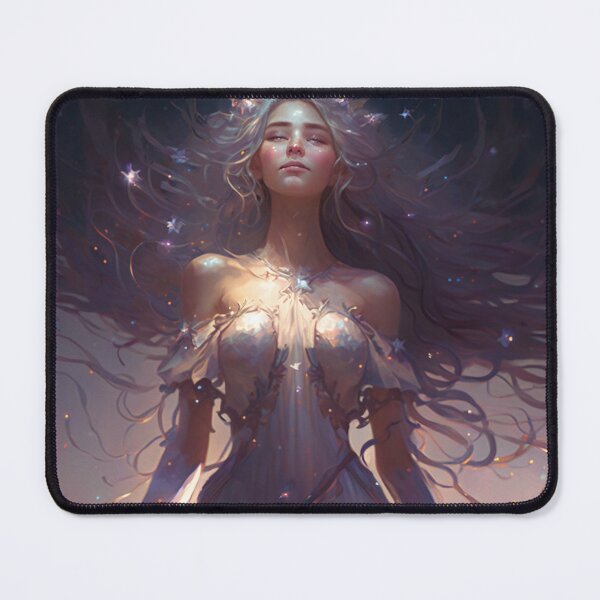Item preview, Stellar Enchantress: The Celestial Goddess in a Flowing Gown designed and sold by oanaunciuleanu.
