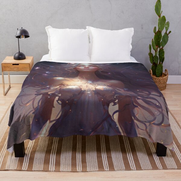Item preview, Stellar Enchantress: The Celestial Goddess in a Flowing Gown designed and sold by oanaunciuleanu.