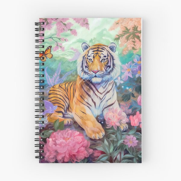 Item preview, Floral Fantasy Tempting Tigress designed and sold by nicolelilyart.