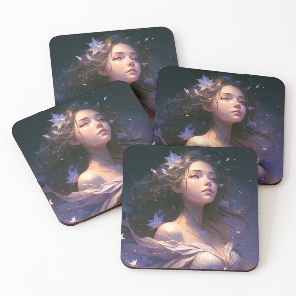 Item preview, Stellar Enchantress: The Celestial Goddess in a Flowing Gown designed and sold by oanaunciuleanu.