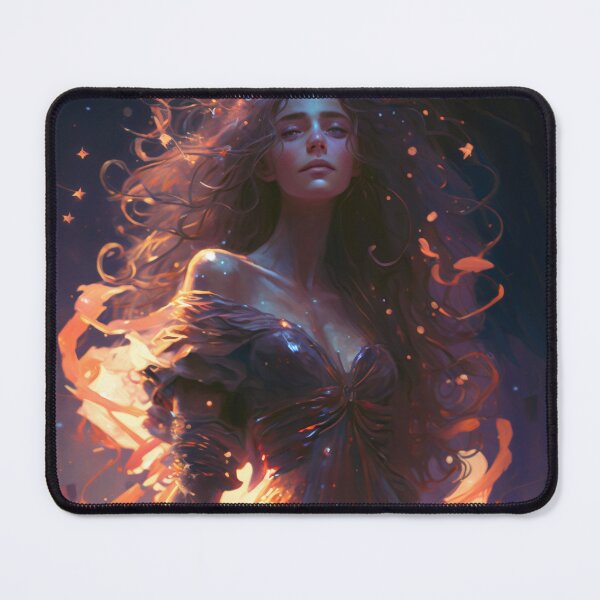 Item preview, Stellar Enchantress: The Celestial Goddess in a Flowing Gown designed and sold by oanaunciuleanu.