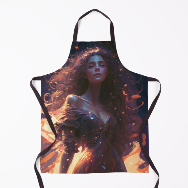 Item preview, Stellar Enchantress: The Celestial Goddess in a Flowing Gown designed and sold by oanaunciuleanu.