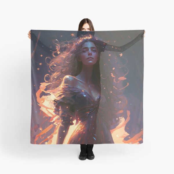 Item preview, Stellar Enchantress: The Celestial Goddess in a Flowing Gown designed and sold by oanaunciuleanu.