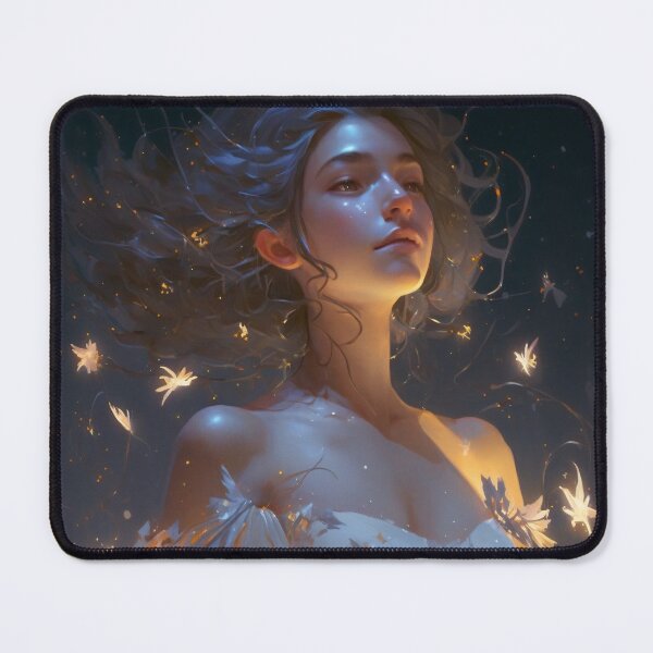 Item preview, Stellar Enchantress: The Celestial Goddess in a Flowing Gown designed and sold by oanaunciuleanu.