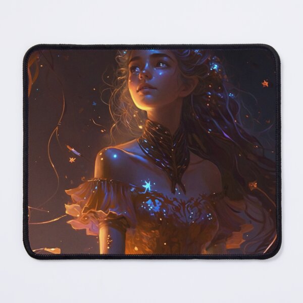 Item preview, Stellar Enchantress: The Celestial Goddess in a Flowing Gown designed and sold by oanaunciuleanu.