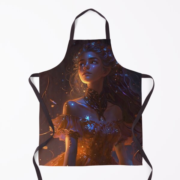 Item preview, Stellar Enchantress: The Celestial Goddess in a Flowing Gown designed and sold by oanaunciuleanu.