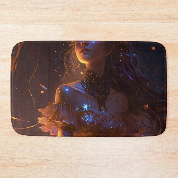 Item preview, Stellar Enchantress: The Celestial Goddess in a Flowing Gown designed and sold by oanaunciuleanu.