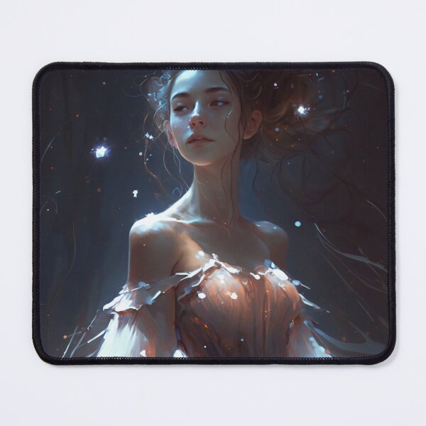 Item preview, Stellar Enchantress: The Celestial Goddess in a Flowing Gown designed and sold by oanaunciuleanu.