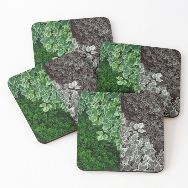 Item preview, Green Leaf Square Art designed and sold by Suncoast-Snaps.