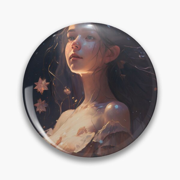 Item preview, Stellar Enchantress: The Celestial Goddess in a Flowing Gown designed and sold by oanaunciuleanu.