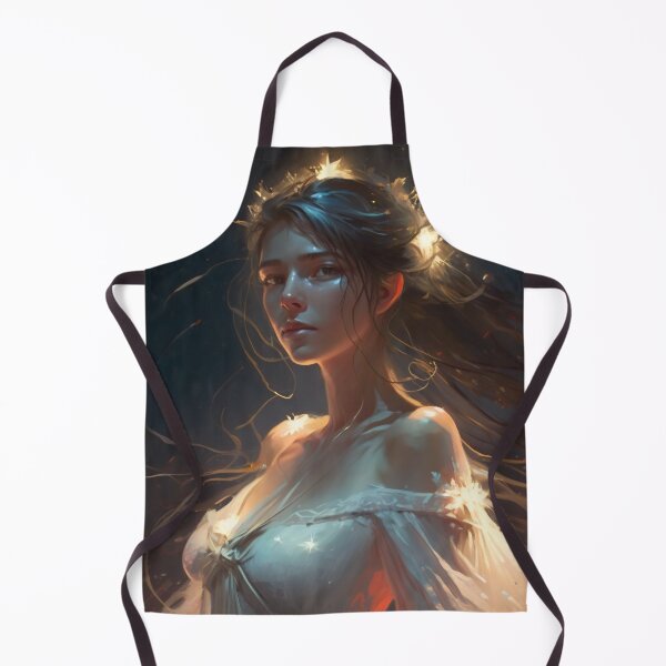 Item preview, Stellar Enchantress: The Celestial Goddess in a Flowing Gown designed and sold by oanaunciuleanu.