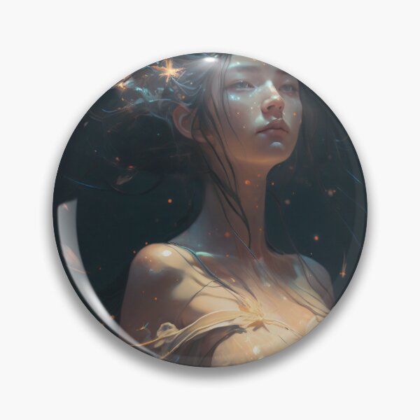 Item preview, Stellar Enchantress: The Celestial Goddess in a Flowing Gown designed and sold by oanaunciuleanu.
