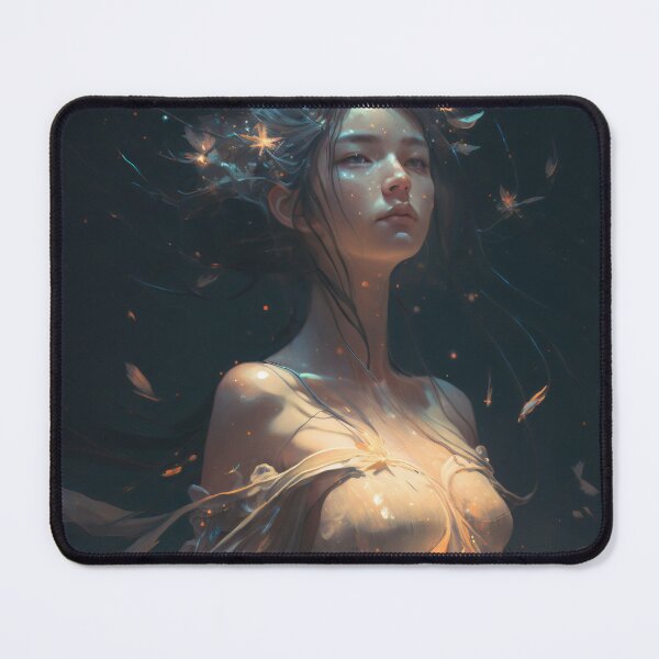 Item preview, Stellar Enchantress: The Celestial Goddess in a Flowing Gown designed and sold by oanaunciuleanu.